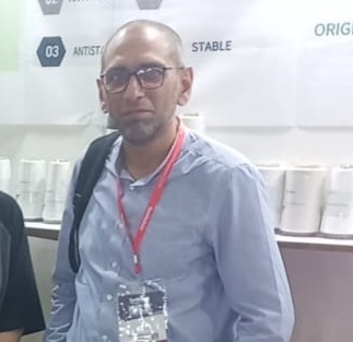 Afzaal Khadim Khan owner of Textiles Bar